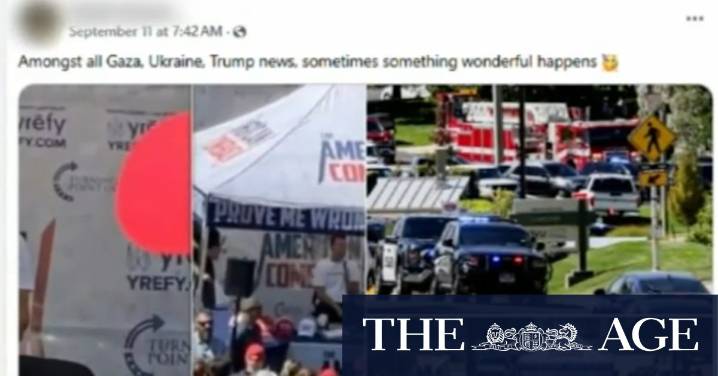 SA Police investigates employee's posts allegedly celebrating Kirk assassination