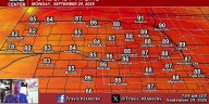 Very warm weather sticking around as September turns to October
