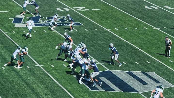 Last-minute interception helps Nevada escape with a win in season opener