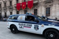 Muestra SSPE fuerza de estado en desfile en Chihuahua