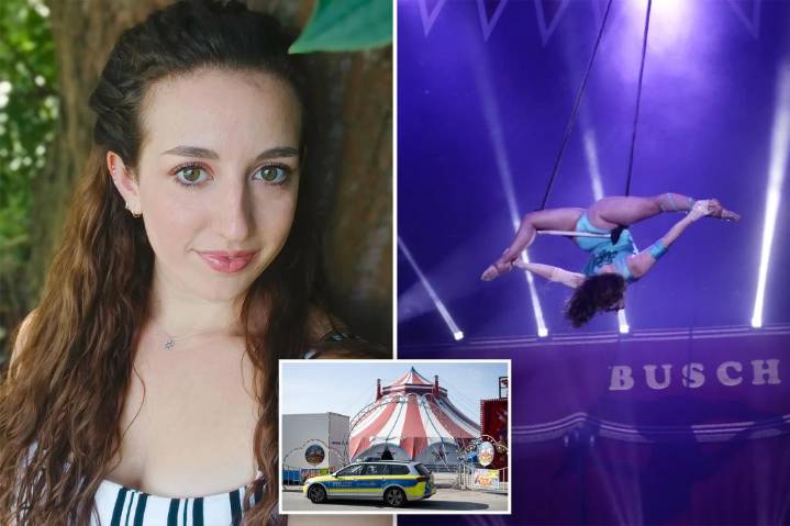 Trapeze artist, 27, falls and dies in front of horrified families at circus