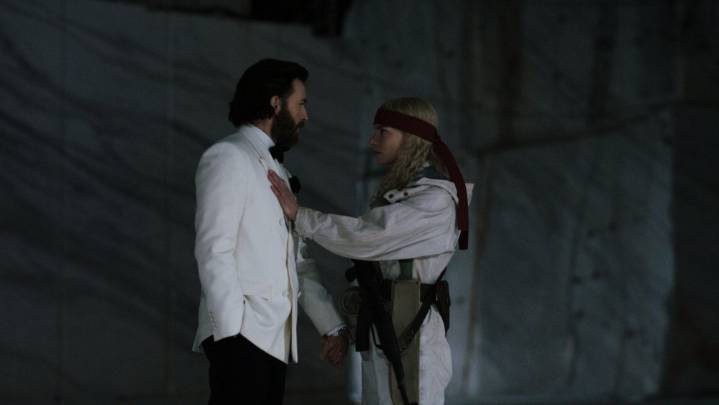 Chris Evans, Anya Taylor-Joy on TIFF Satire 'Sacrifice'