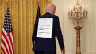 White House Begins Pinning Talking Points On Biden's Back For Maximum Visibility
