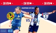 América Femenil vs Pachuca: Sigue en vivo el juego fase de grupos de la Champions Cup W
