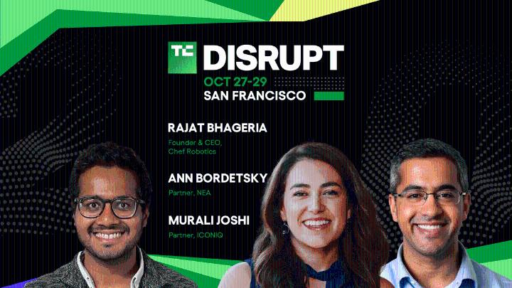 Get startup insights from Chef Robotics, NEA, and ICONIQ at Disrupt 2025