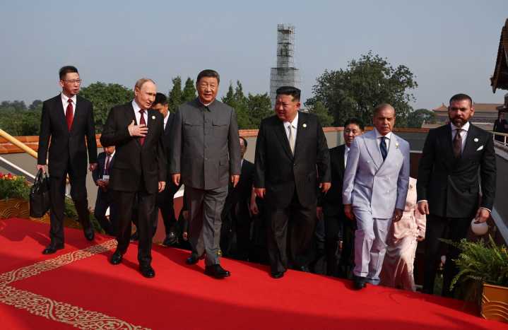 Putin waves off Trump’s Russia-China-North Korean conspiracy comments