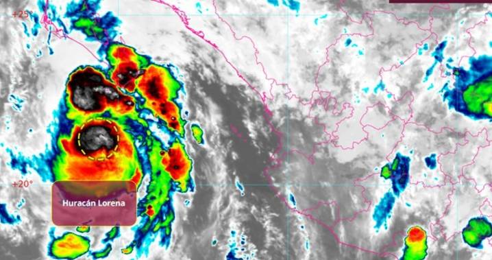 “Lorena” se convierte en huracán; podría alcanzar categoría 2. ¿Dónde dejará lluvias?