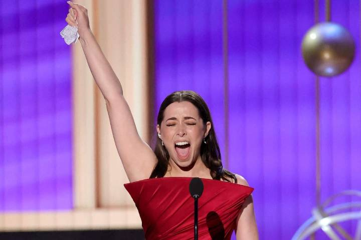 La eufórica reacción de Cristin Milioti al ganar su primer Emmy