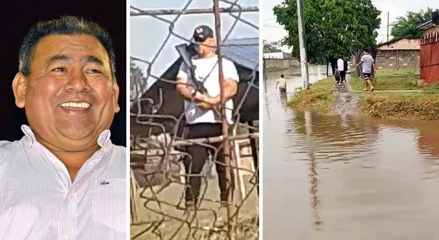 Familias desesperadas denuncian que Renée Ramírez con hombres armados y topadoras les inundó todo el Barrio 128 Viviendas frente al complejo de ATSA (videos)