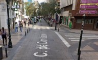 Incendio en en un local de hostelería de la calle Don Jaime I: intervención de Bomberos y una ambulancia