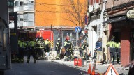 Encuentran un segundo cadáver bajo los escombros de la explosión en Vallecas