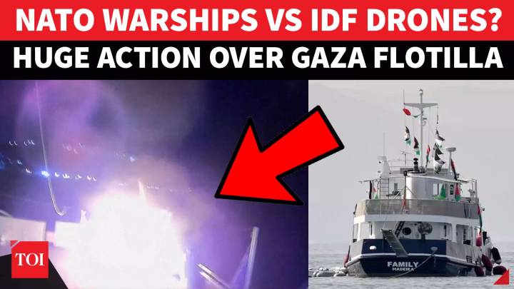 European Military Intervention? Italy, Spain Join Forces Against Drone Strikes On Gaza Aid Flotilla