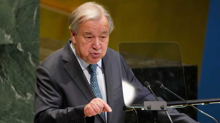 Guterres advierte que los principios de la ONU "están bajo asedio" durante la apertura de la Asamblea General