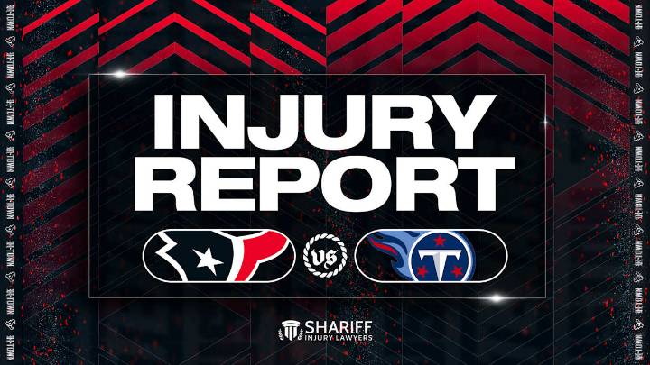 Week 4 Injury Report | Texans vs Titans