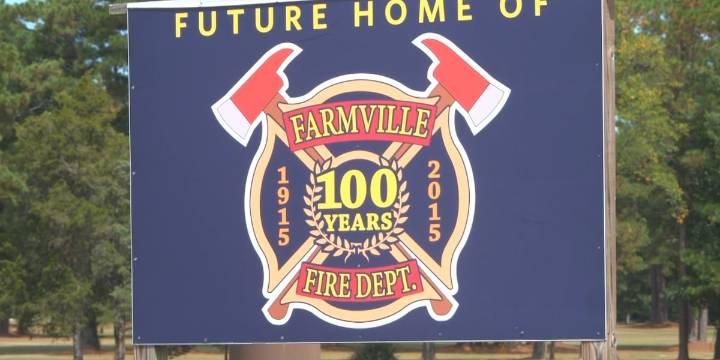 Groundbreaking ceremony held for new Farmville fire station, pending loan from county