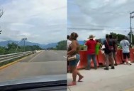 Boulevard Riviera Nayarit queda libre de tráfico tras bloqueo en Puerto Vallarta