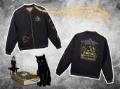 Thiks Hocus Pocus Sanderson Sisters varsity jacket is on sale for $90