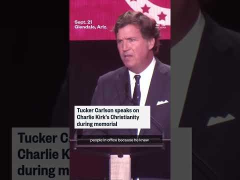 Tucker Carlson speaks about Charlie Kirk's Christianity
