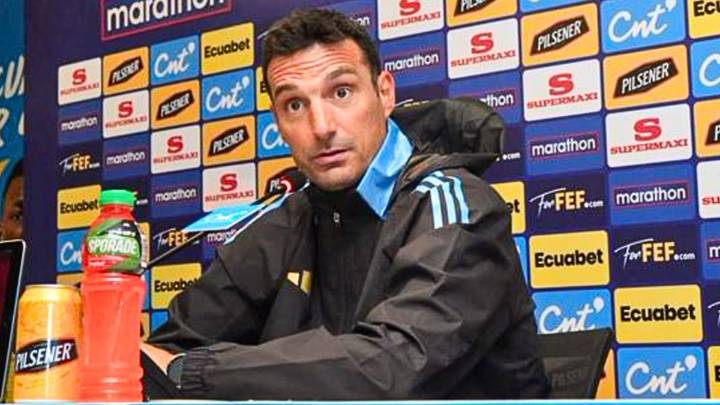 Lionel Scaloni desdramatizó la derrota de la Selección argentina ante Ecuador: "A veces no toca"