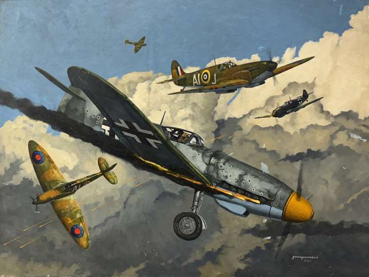 Before he died, John C. Pederson never showed his art. Now his family is exhibiting and auctioning his work