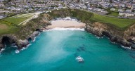 'Breathtaking' UK beach with its own island and bridge is 'dreamiest' spot for families