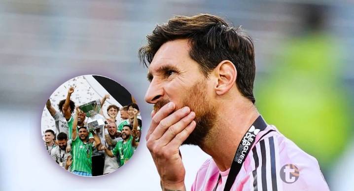 Lionel Messi y el gesto opuesto al de Luis Suárez con Seattle Sounders [VIDEO] La ‘Pulga’ una vez más dio muestra de su espíritu deportivo y permaneció imperturbable durante celebración del cuadro ‘es