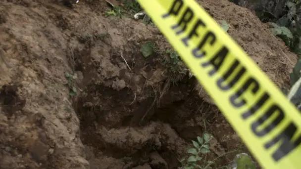 Hallan restos de 16 personas en campo de cultivo en Guanajuato