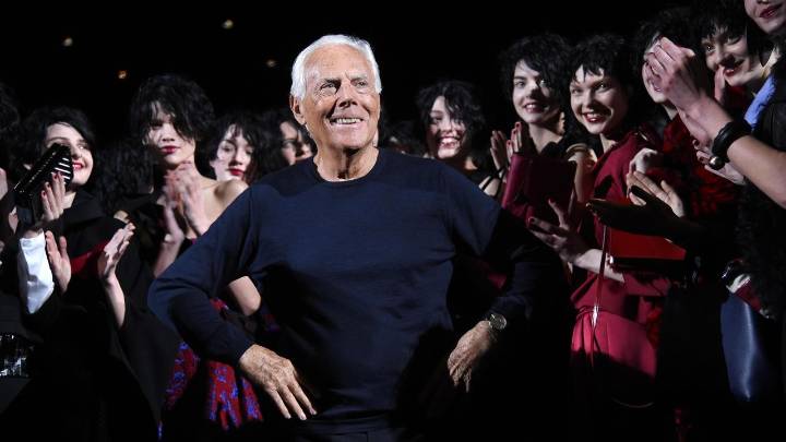 La última entrevista de Armani: «Mi único arrepentimiento fue pasar tantas horas trabajando y tan pocas con la familia y los amigos»