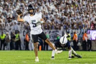 Oregon quarterback Dante Moore wins Big Ten Co-Offensive Player of the Week in win over Penn State
