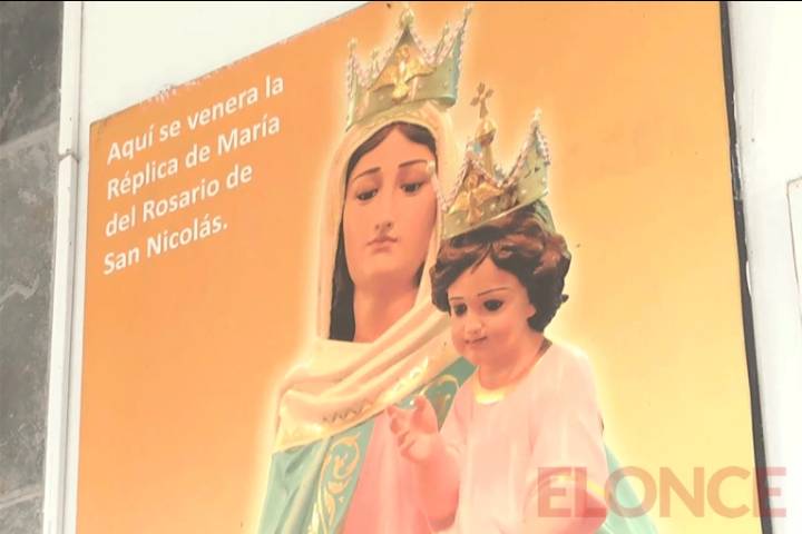 Festividad de la Virgen del Rosario de San Nicolás: se celebra la procesión y misa