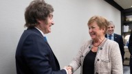 Kristalina Georgieva aseguró que Argentina "está yendo en la dirección correcta" La directora del FMI habló tras su reunión con el presidente javier Milei en Nueva York. Dijo que el encuentro fue "exc