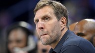 Dirk Nowitzki all smiles during Mavericks’ Cooper Flagg meet up