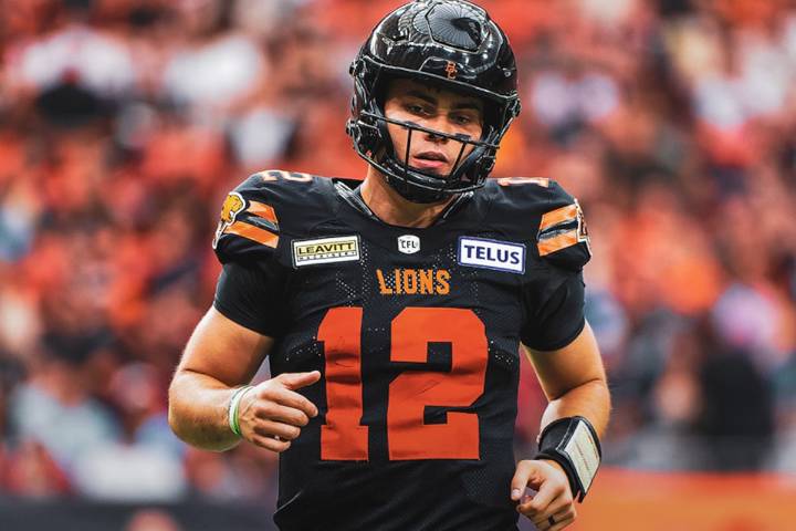 Rourke makes history as B.C. Lions roll to dominating 52