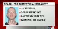 Police are looking for a man who stole a car with a child inside