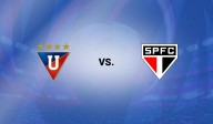 Liga de Quito vs Sao Paulo en vivo por fecha Quarter