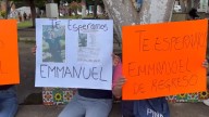 Familiares de jóvenes desaparecidos protestan en Amozoc, Puebla