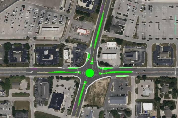 Fishers nixes 116th Street/Allisonville roundabout