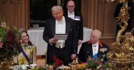 Donald Trump ate 'whatever the hell they served us' at Windsor Castle banquet