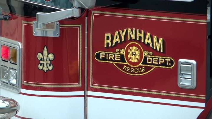 Raynham Fire Department extinguishes fire at mobile home park