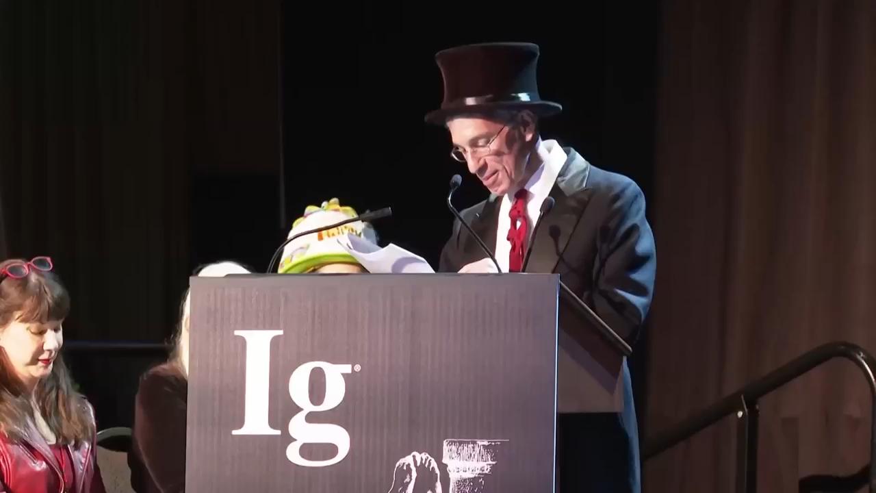 Odd, funny scientific studies take prizes at Ig Nobels
