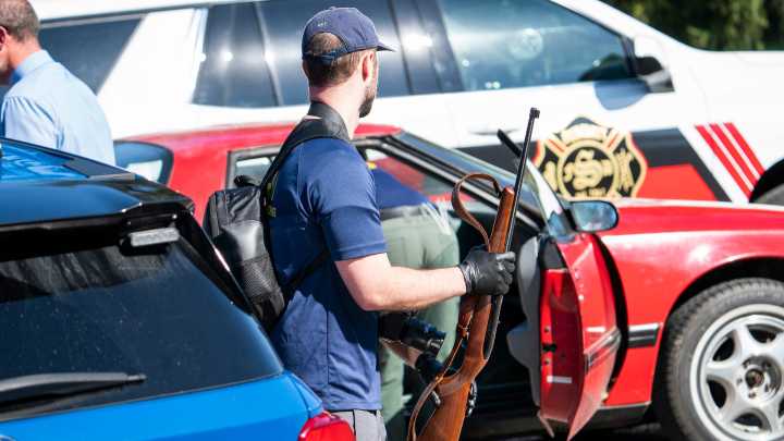 Police: Man who tried to drive through barricade had no 'ill will'