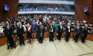 En el Senado rinde protesta el nuevo pleno de la SCJN