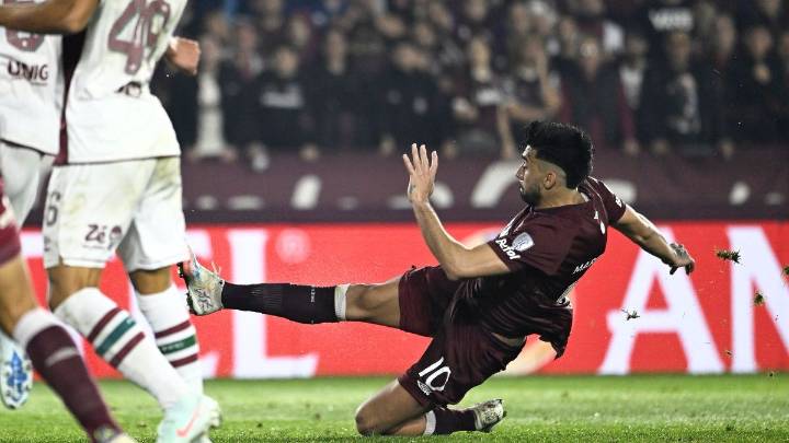 Con un gol agónico de Marcelino Moreno, Lanús venció a Fluminense y se quedó con la ida de los cuartos de final