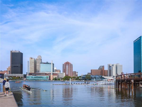 Photo Gallery: University of Toledo rowing makes debut at Glass City Regatta