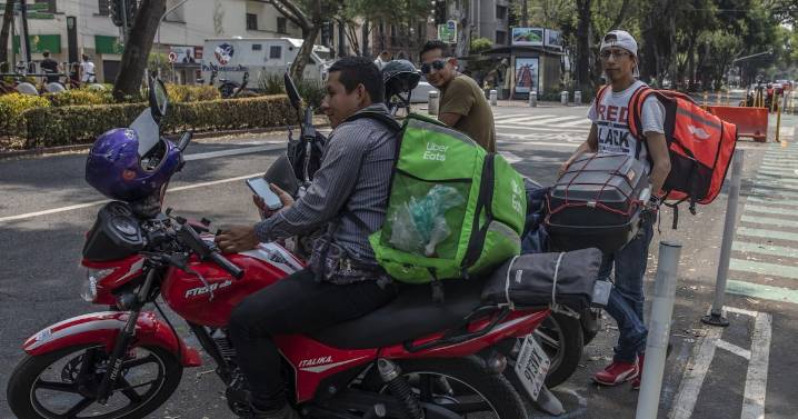 México formaliza a 11% de trabajadores de Uber y Rappi