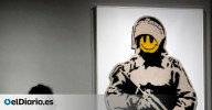 Banksy transformó una garita de policía en un tanque de pirañas, una obra que se podrá visitar en Londres el año que viene