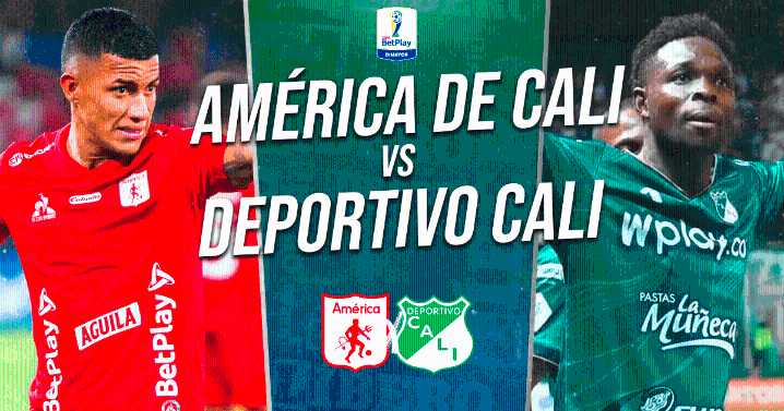 América de Cali vs. Deportivo Cali EN VIVO: hora y dónde ver partido por la Liga BetPlay