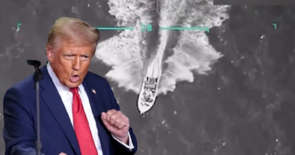 Video: Trump muestra ataque contra supuesto “narcobarco” procedente de Venezuela