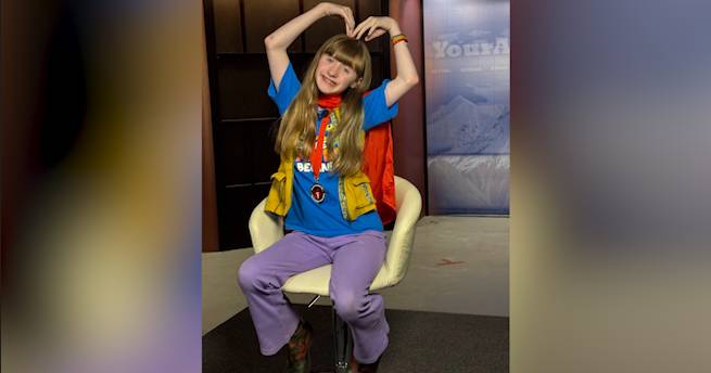 Young survivor inspires at this weekend’s Alaska Heart Run
