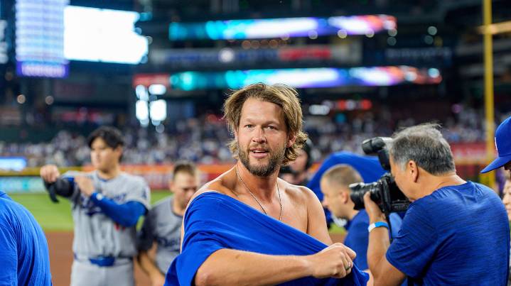 Dodgers’ Clayton Kershaw is a vibe after winning NL West in final season